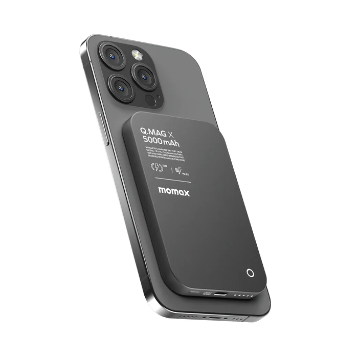 Q.Mag X Magnetic Wireless Power Bank 5000mAh Q.Mag X Magnetic Wireless Power Bank 5000mAh
